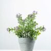 23cm Aglaia Odorata Leaves Silk Flower  in Paper Pulp pot