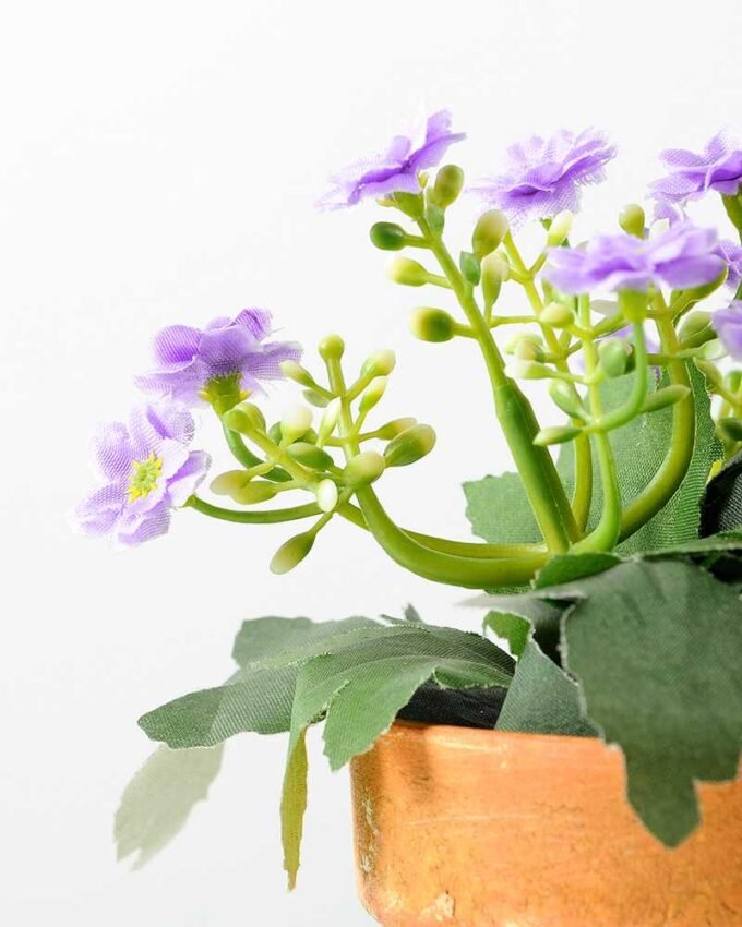 14cm Aglaia Odorata Silk Flower  in Paper Pulp pot