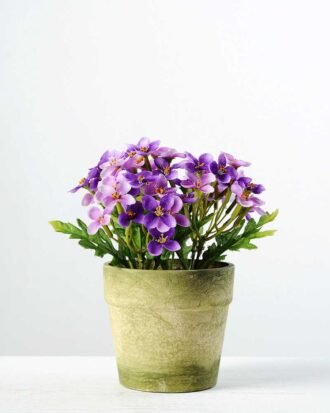 15cm Azalea Silk Flower  in Paper pulp pot Potted Flowers&Plants YeahFlower is one of Chinese leading OEM manufacturers and exporters , supplying the silk flowers, wholesale artificial trees 15cm Azalea Silk Flower  in Paper pulp pot