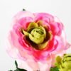 21cm Camellia Silk Flower in Metal Pot 2 21cm Camellia Silk Flower in Metal Pot