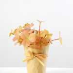 18cm Clover Artificial Plant  in Paper wrap pot