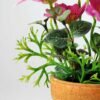 20cm Coreopsis Silk Flower  in Paper Pulp pot
