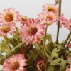 22cm Daisy With Wood Planter Silk Flower Arrangement 2 22cm Daisy With Wood Planter Silk Flower Arrangement