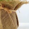15cm Davallia Artificial Plant  in Burlap wrap 4 15cm Davallia Artificial Plant  in Burlap wrap