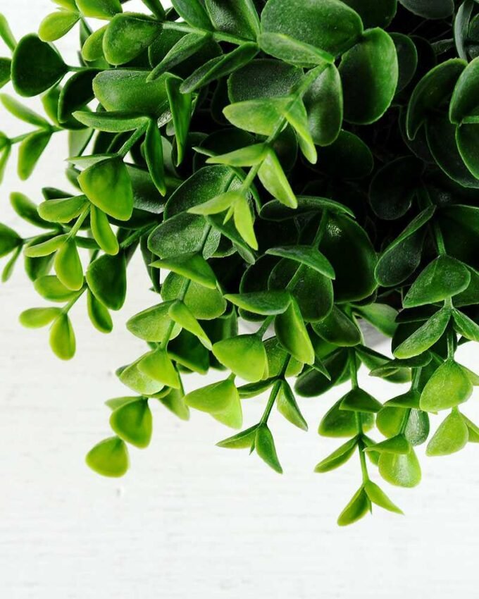 22cm Eucalyptus Artificial Plant  in Paper Pulp pot