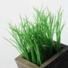 13cm Grass Artificial Plant in Wood pot 2 13cm Grass Artificial Plant in Wood pot