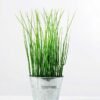 28cm Grass Artificial Plant  in Metal Pot