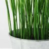 28cm Grass Artificial Plant  in Metal Pot