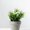 18cm Grass Artificial Plant  in Paper Pulp pot