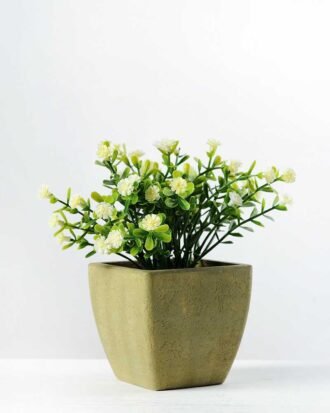 15cm Gypsophila Silk Flower  in Paper Pulp pot Potted Flowers&Plants YeahFlower is one of Chinese leading OEM manufacturers and exporters , supplying the silk flowers, wholesale artificial trees 15cm Gypsophila Silk Flower  in Paper Pulp pot