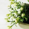 15cm Gypsophila Silk Flower  in Paper Pulp pot
