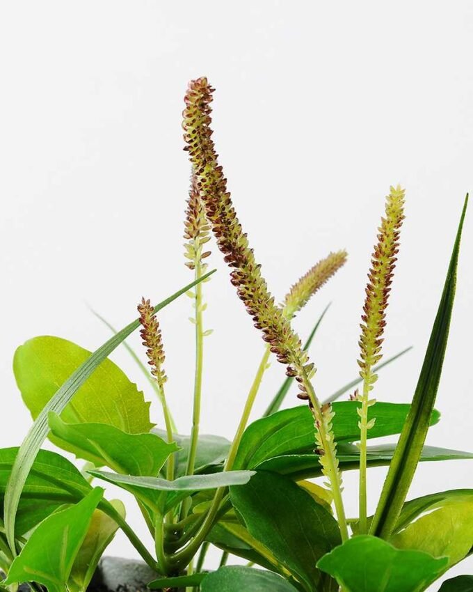 25cm Herba Plantaginis Artificial Plant in Paper Pulp pot 2 25cm Herba Plantaginis Artificial Plant in Paper Pulp pot