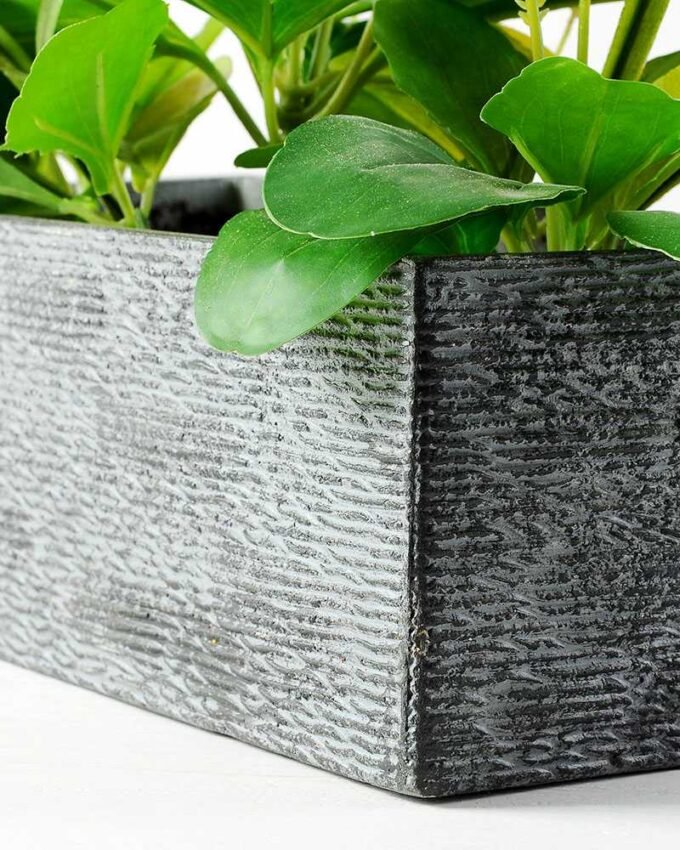 25cm Herba Plantaginis Artificial Plant in Paper Pulp pot 4 25cm Herba Plantaginis Artificial Plant in Paper Pulp pot