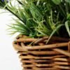 26cm Lavender Silk Flower  in Basket 4 26cm Lavender Silk Flower  in Basket