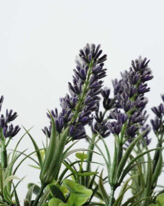 Creative Displays Lavender Silk Flower  in Wood Planter Potted Flowers&Plants YeahFlower is one of Chinese leading OEM manufacturers and exporters , supplying the silk flowers, wholesale artificial trees Creative Displays Lavender Silk Flower  in Wood Planter