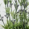 9 Heads Reality Lavender Silk Flower  in Paper Pulp pot 4 9 Heads Reality Lavender Silk Flower  in Paper Pulp pot