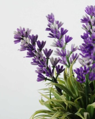 20cm Lavender Silk Flower  in Ceramic pot Potted Flowers&Plants YeahFlower is one of Chinese leading OEM manufacturers and exporters , supplying the silk flowers, wholesale artificial trees 20cm Lavender Silk Flower  in Ceramic pot