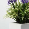 20cm Lavender Silk Flower  in Ceramic pot 3 20cm Lavender Silk Flower  in Ceramic pot