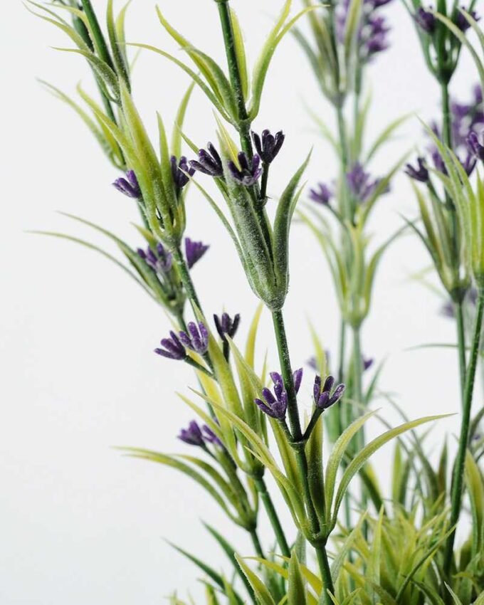 45cm Lavender Silk Flower  in Basket 3 45cm Lavender Silk Flower  in Basket