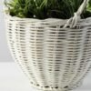 25cm Lavender Silk Flower  in Basket 4 25cm Lavender Silk Flower  in Basket