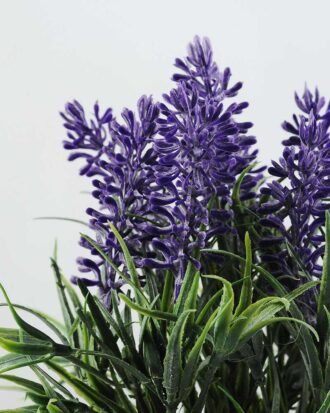 24cm Lavender Silk Flower  in Paper Pulp pot Potted Flowers&Plants YeahFlower is one of Chinese leading OEM manufacturers and exporters , supplying the silk flowers, wholesale artificial trees 24cm Lavender Silk Flower  in Paper Pulp pot