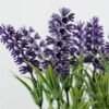 24cm Lavender Silk Flower  in Basket 2 24cm Lavender Silk Flower  in Basket
