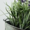 15cm Lavender Silk Flower  in Metal Pot