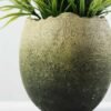 17cm Lavender Silk Flower  in Paper Pulp pot