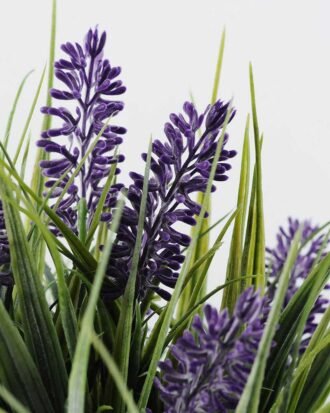26cm Lavender Silk Flower  in Metal watering can, Potted Flowers&Plants YeahFlower is one of Chinese leading OEM manufacturers and exporters , supplying the silk flowers, wholesale artificial trees 26cm Lavender Silk Flower  in Metal watering can,