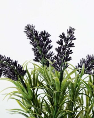9 Heads Lavender Silk Flower  in Paper Pulp pot Potted Flowers&Plants YeahFlower is one of Chinese leading OEM manufacturers and exporters , supplying the silk flowers, wholesale artificial trees 9 Heads Lavender Silk Flower  in Paper Pulp pot