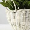 15 Heads Lavender Silk Flower  in Basket 4 15 Heads Lavender Silk Flower  in Basket