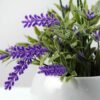 18cm Lavender Silk Flower  in Ceramic pot 3 18cm Lavender Silk Flower  in Ceramic pot