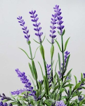 25cm Lavender Silk Flower  in Ceramic Jug Potted Flowers&Plants YeahFlower is one of Chinese leading OEM manufacturers and exporters , supplying the silk flowers, wholesale artificial trees 25cm Lavender Silk Flower  in Ceramic Jug