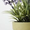 20cm Lavender Silk Flower  in Paper Pulp pot