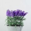 30 Heads Lavender Silk Flower  in Metal Pot