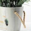 48cm Lavender Silk Flower  in Wooden Planter 5 48cm Lavender Silk Flower  in Wooden Planter