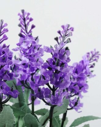 20cm Pterostoechas Lavender Silk Flower  in Metal Watering Can Potted Flowers&Plants YeahFlower is one of Chinese leading OEM manufacturers and exporters , supplying the silk flowers, wholesale artificial trees 20cm Pterostoechas Lavender Silk Flower  in Metal Watering Can