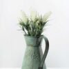 26cm Lavender Silk Flower in Metal Jug 1 26cm Lavender Silk Flower in Metal Jug