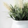 9 Heads Lavender Silk Flower  in Ceramic pot 3 9 Heads Lavender Silk Flower  in Ceramic pot