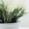 7 Heads Lavender Silk Flower  in Ceramic pot 3 7 Heads Lavender Silk Flower  in Ceramic pot