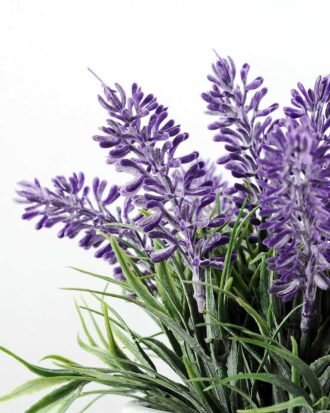 15cm Lavender Silk Flower  in Ceramic pot Potted Flowers&Plants YeahFlower is one of Chinese leading OEM manufacturers and exporters , supplying the silk flowers, wholesale artificial trees 15cm Lavender Silk Flower  in Ceramic pot