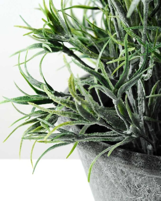 47cm Lavender Silk Flower  in Paper Pulp pot 4 47cm Lavender Silk Flower  in Paper Pulp pot