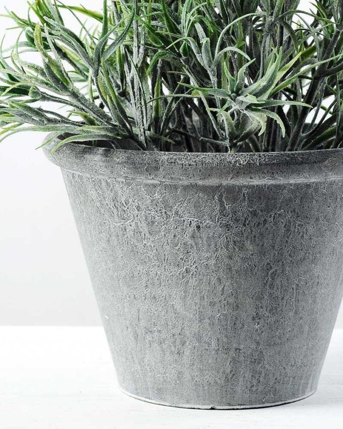 47cm Lavender Silk Flower  in Paper Pulp pot 5 47cm Lavender Silk Flower  in Paper Pulp pot