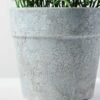 18 Heads Lavender Silk Flower  in Paper Pulp pot 4 18 Heads Lavender Silk Flower  in Paper Pulp pot