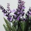 20cm Lavender Silk Flower  in Paper wrap pot