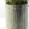 54cm Lavender Silk Flower  in Paper Pulp pot