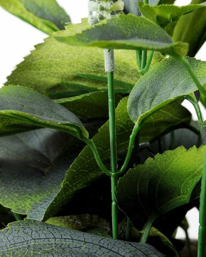 36cm Lavender Silk Flower  in Paper Pulp pot