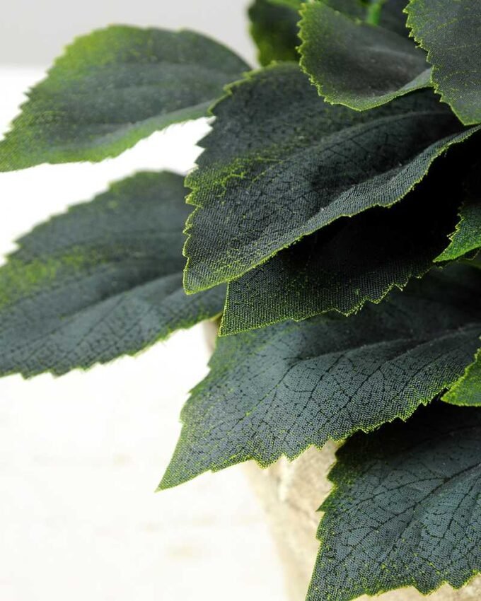 28cm Lavender Silk Flower  in Paper Pulp pot