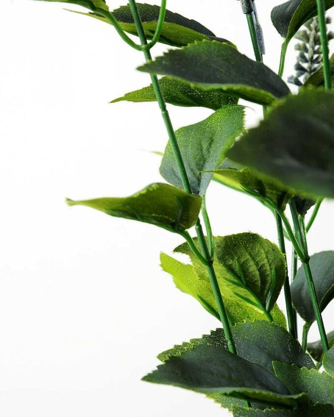 53cm Lavender Silk Flower  in Paper Pulp pot