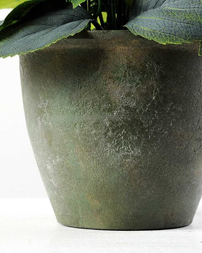 53cm Lavender Silk Flower  in Paper Pulp pot